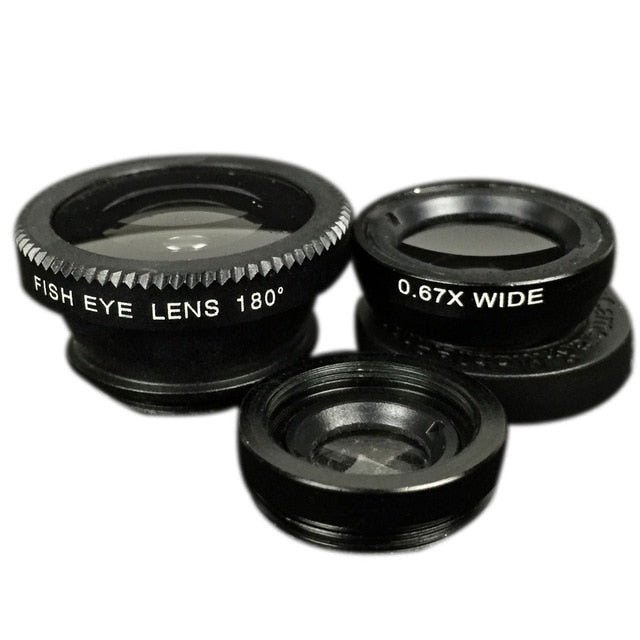 3 in 1 Universal Mobile Phone Lens - Amazing 'N Cheap Gadgets Online